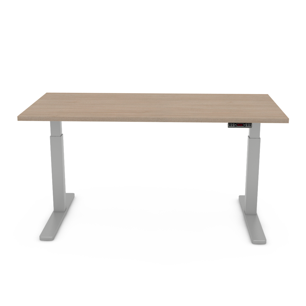 hiSpace Quick Connect Electric Height-Adjustable Table, by Teknion