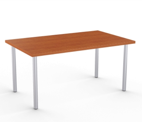 Ella Fixed Height Desk (Cherry), by Special T