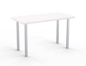 Ella Fixed Height Desk (White), by Special T